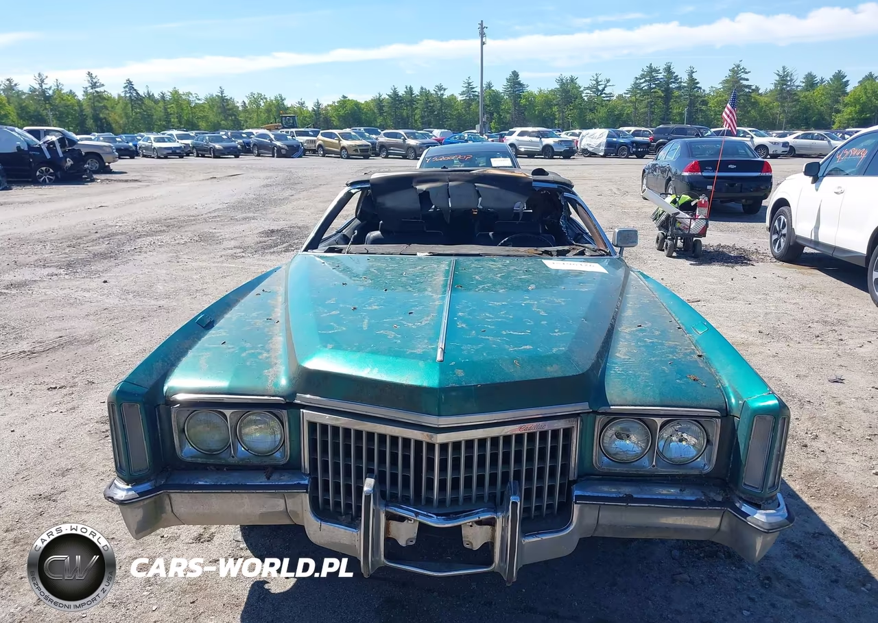 1972 Cadillac Eldorado VIN:6L67S20405504 - 6