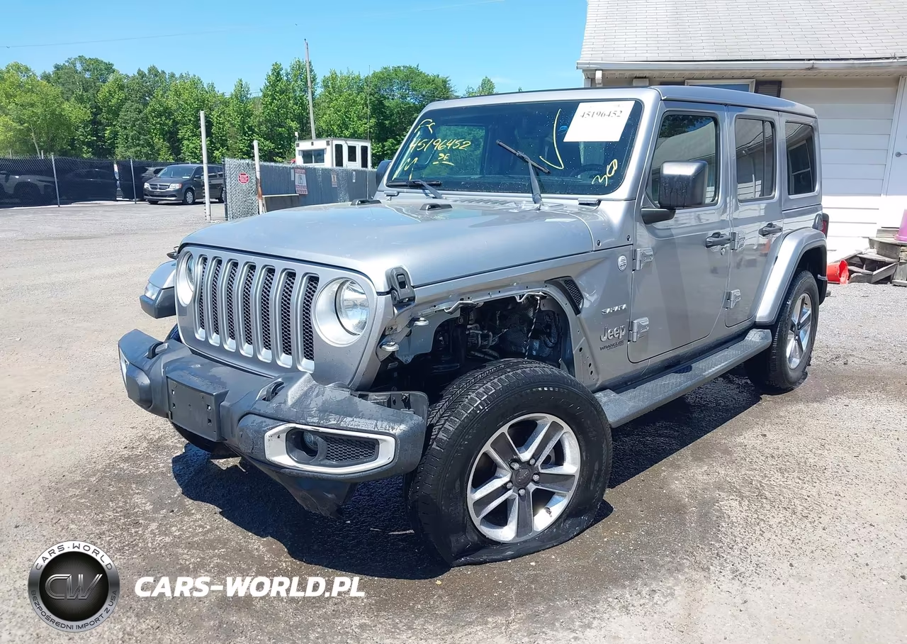 2020 Jeep Wrangler Unlimited Sahara 4X4 VIN:1C4HJXEN8LW131529 - 2