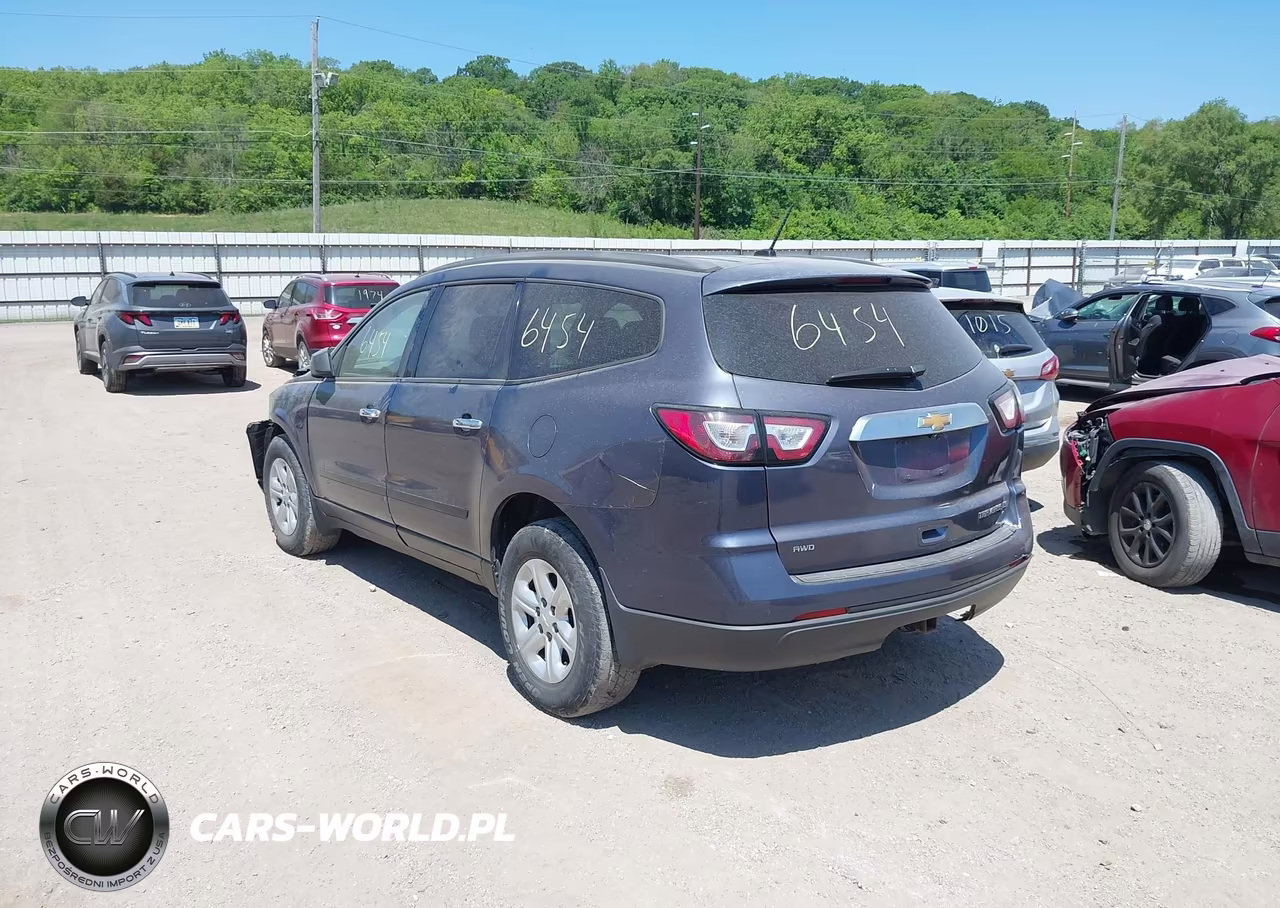 2013 Chevrolet Traverse Ls VIN:1GNKVFED3DJ171423 - 3