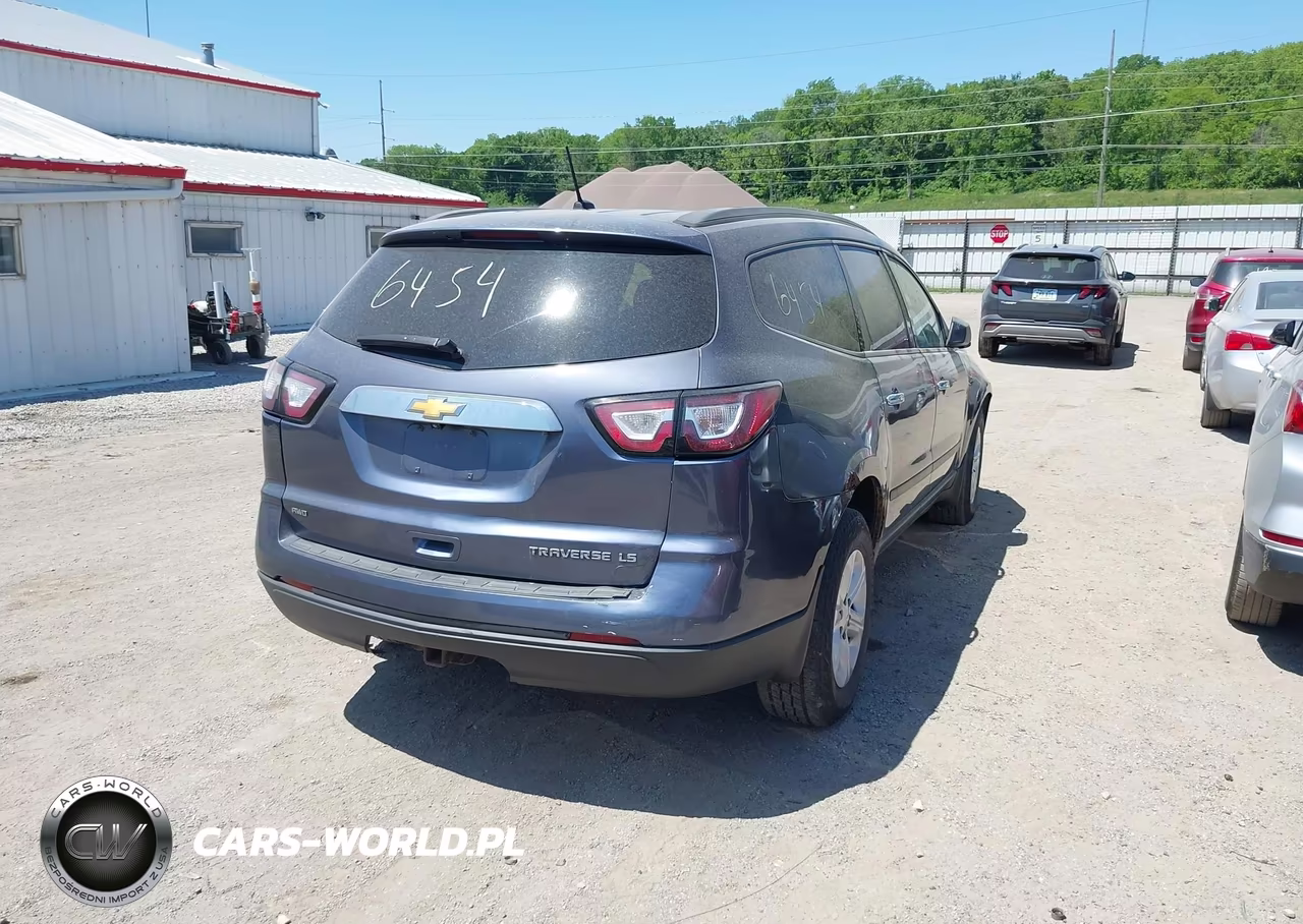 2013 Chevrolet Traverse Ls VIN:1GNKVFED3DJ171423 - 4