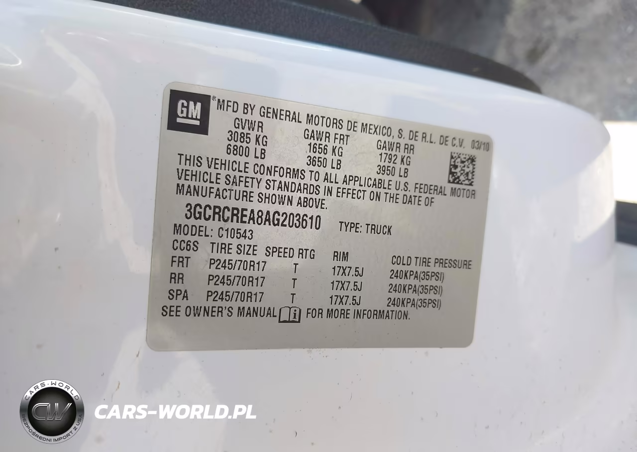 2010 Chevrolet Silverado 1500 Ls VIN:3GCRCREA8AG203610 - 9