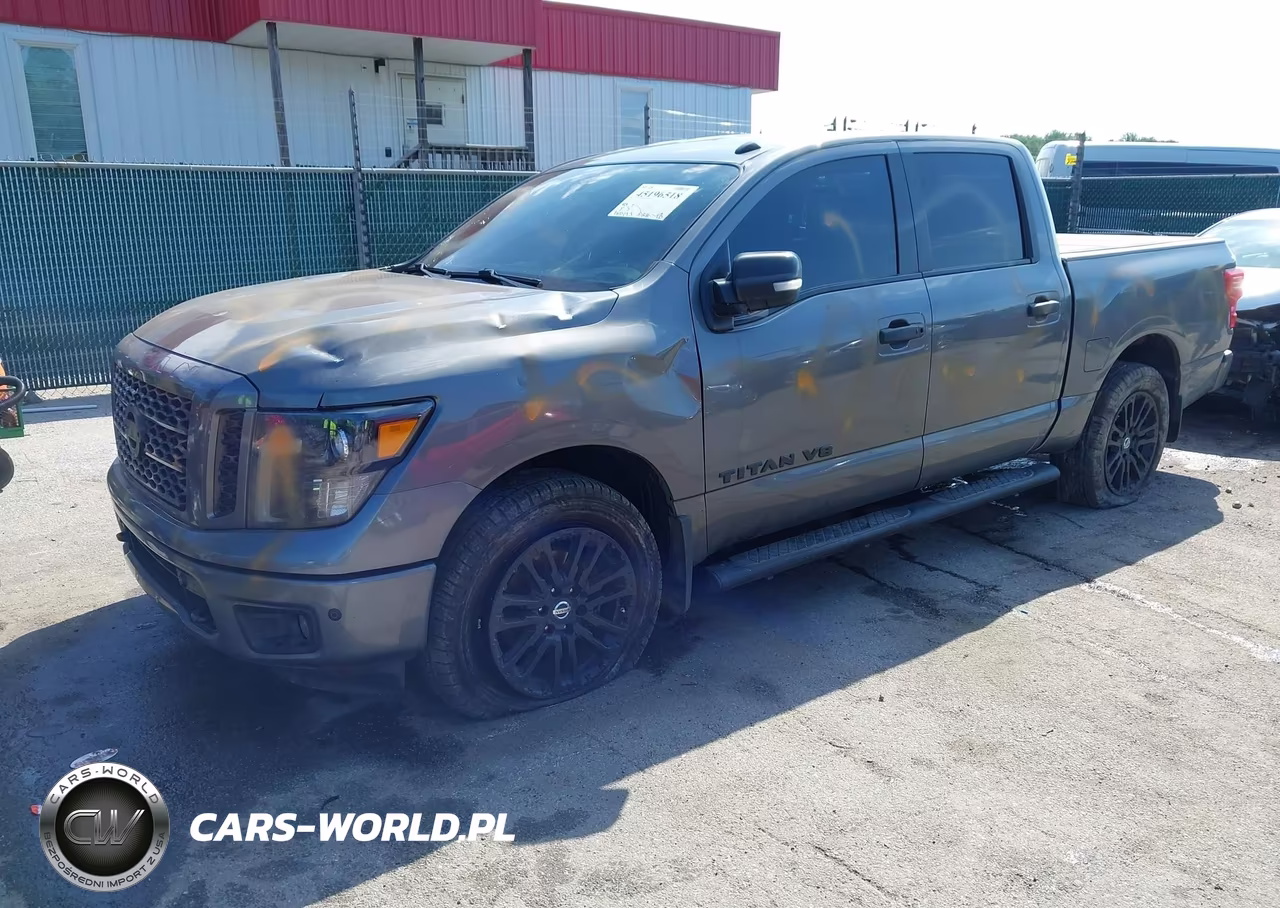 2019 Nissan Titan Sv VIN:1N6AA1E54KN529496 - 2