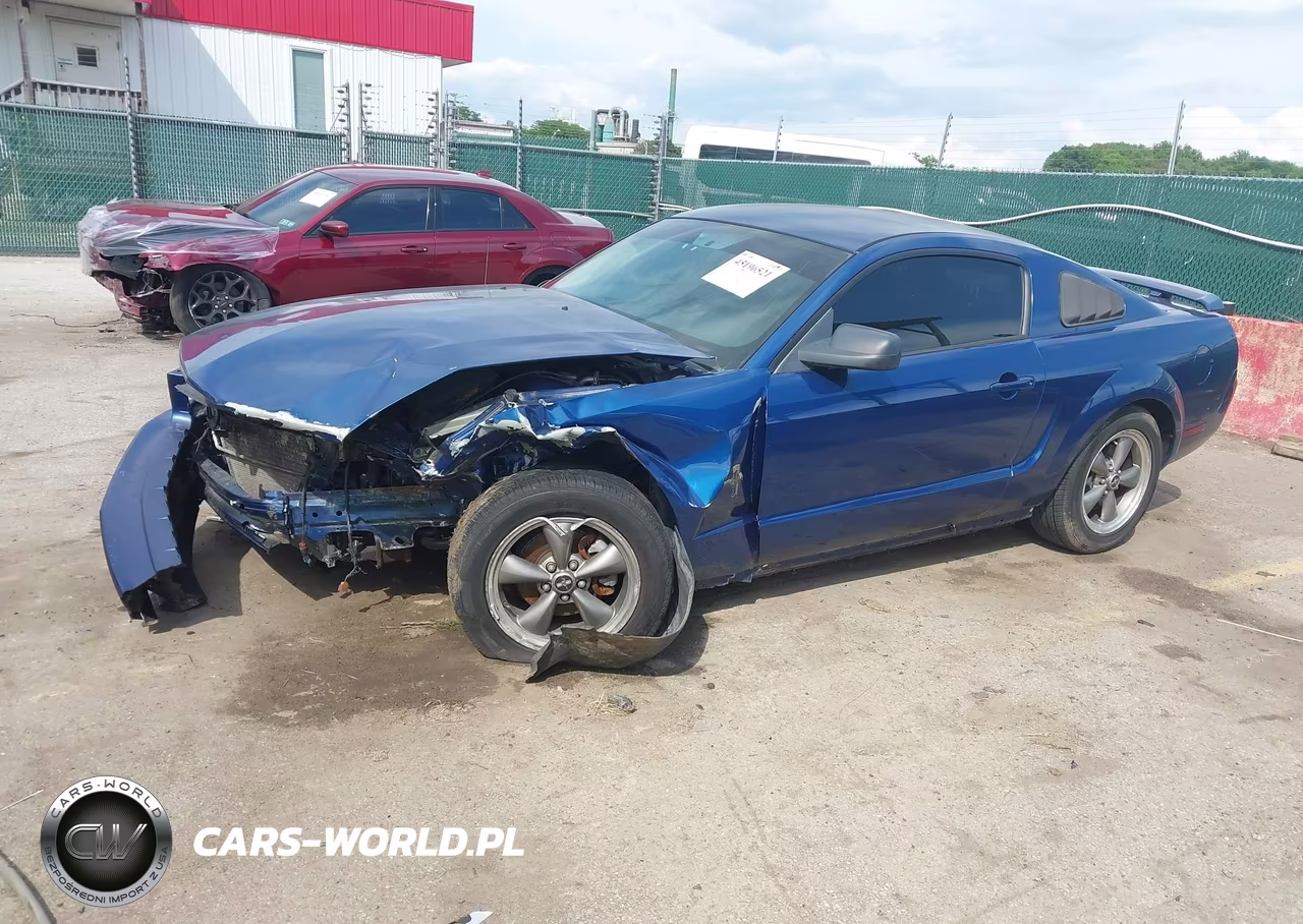 2006 Ford Mustang V6 VIN:1ZVFT80N365180689 - 2