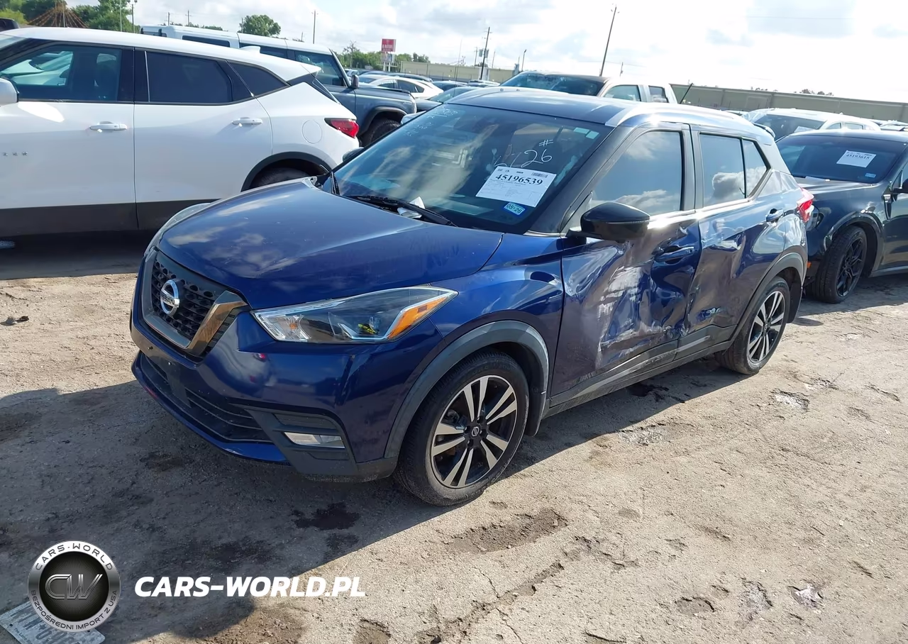 2020 Nissan Kicks Sr Xtronic Cvt VIN:3N1CP5DVXLL486726 - 2