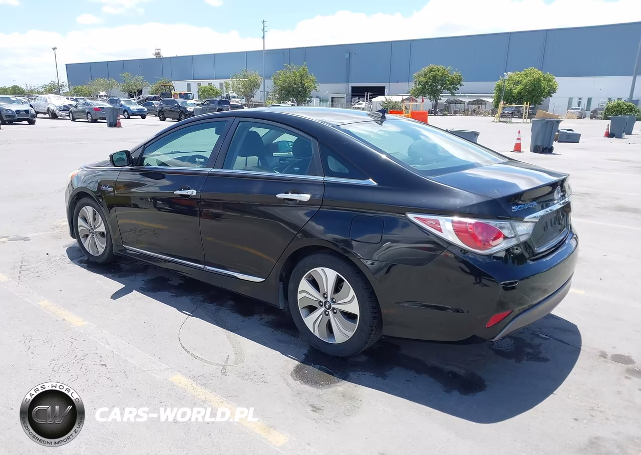 2013 Hyundai Sonata Hybrid Limited VIN:KMHEC4A46DA101254 - 3