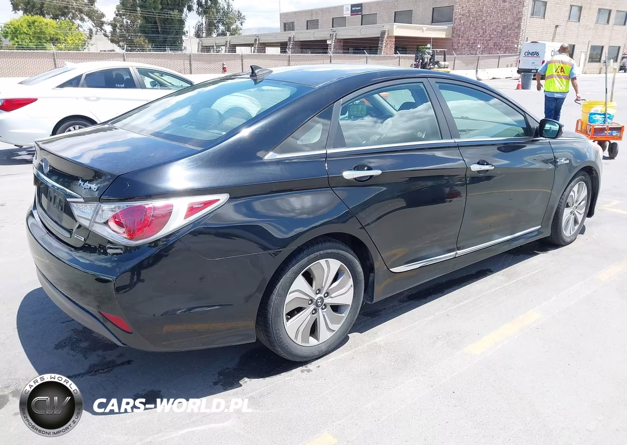 2013 Hyundai Sonata Hybrid Limited VIN:KMHEC4A46DA101254 - 4