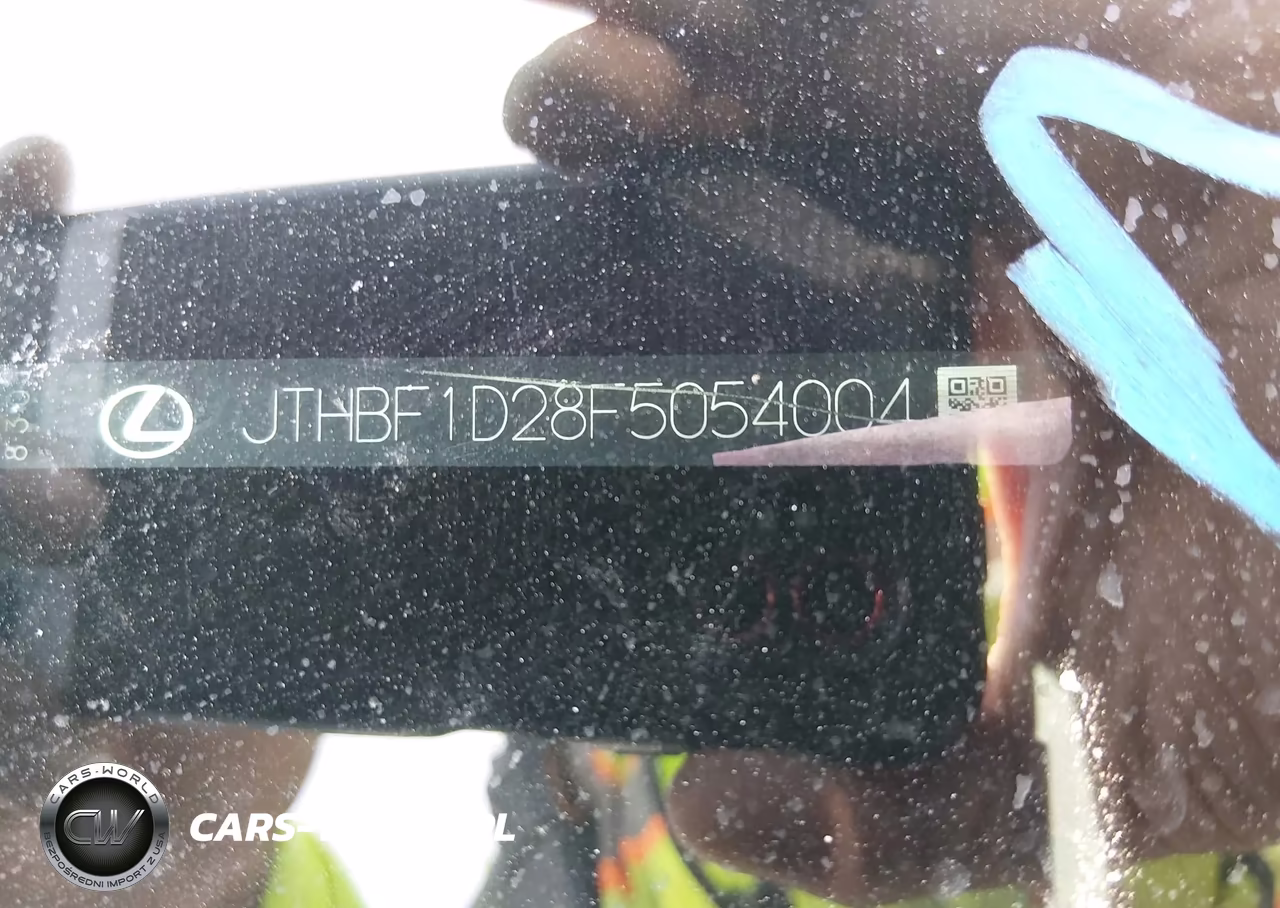 2015 Lexus Is 250 VIN:JTHBF1D28F5054004 - 9