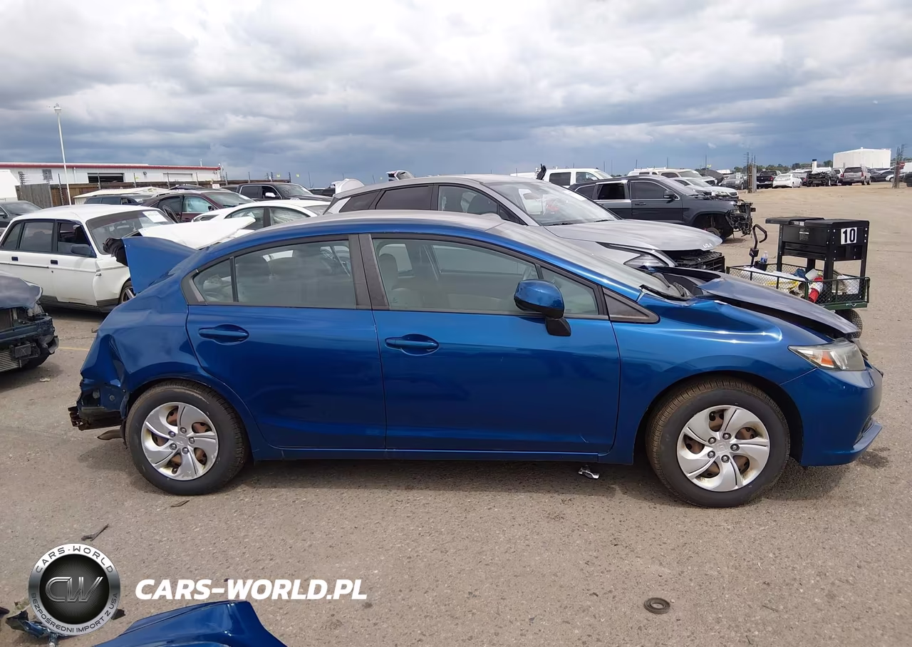 2013 Honda Civic Lx VIN:19XFB2F52DE059860 - 14