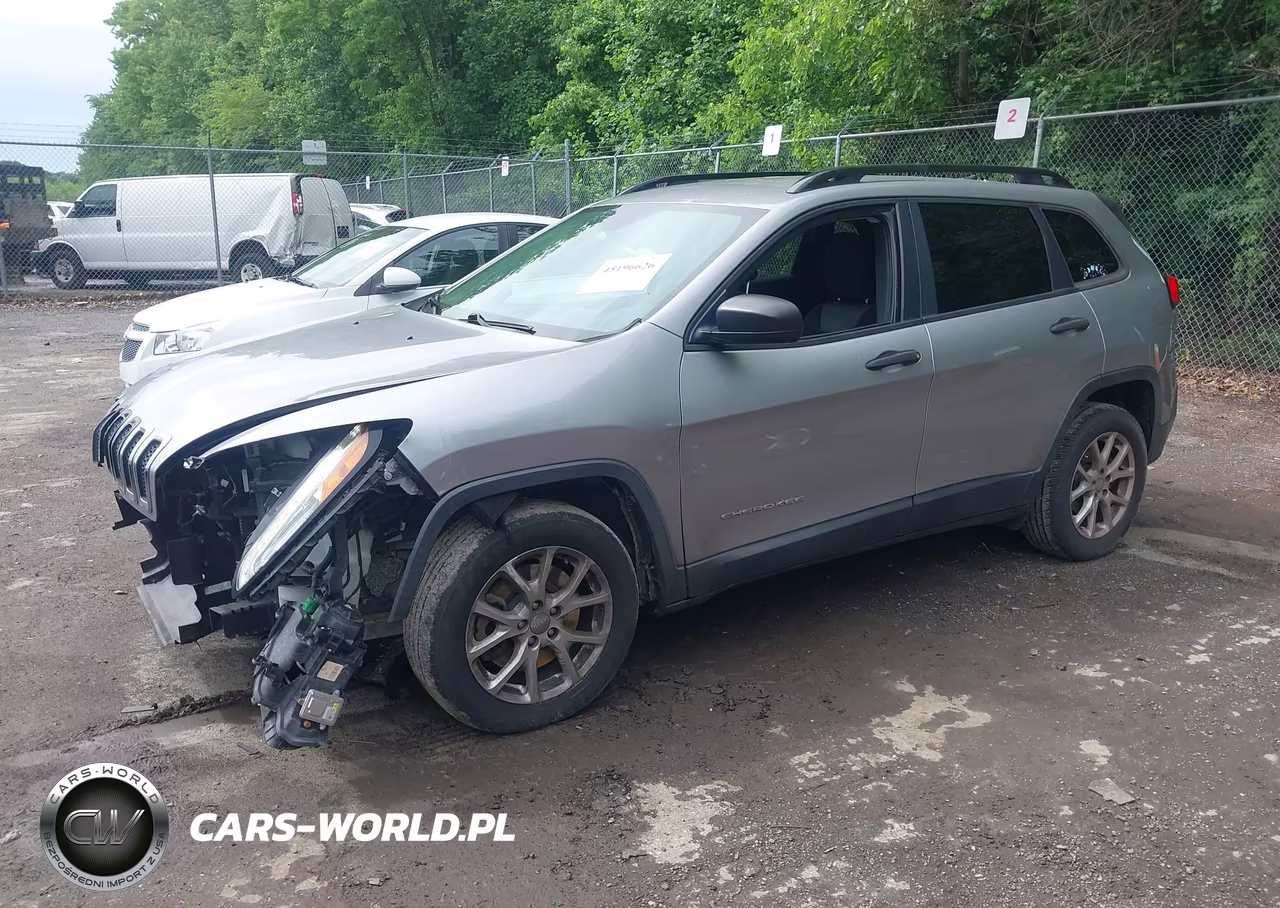 2017 Jeep Cherokee Sport Fwd VIN:1C4PJLAB0HW540969 - 2