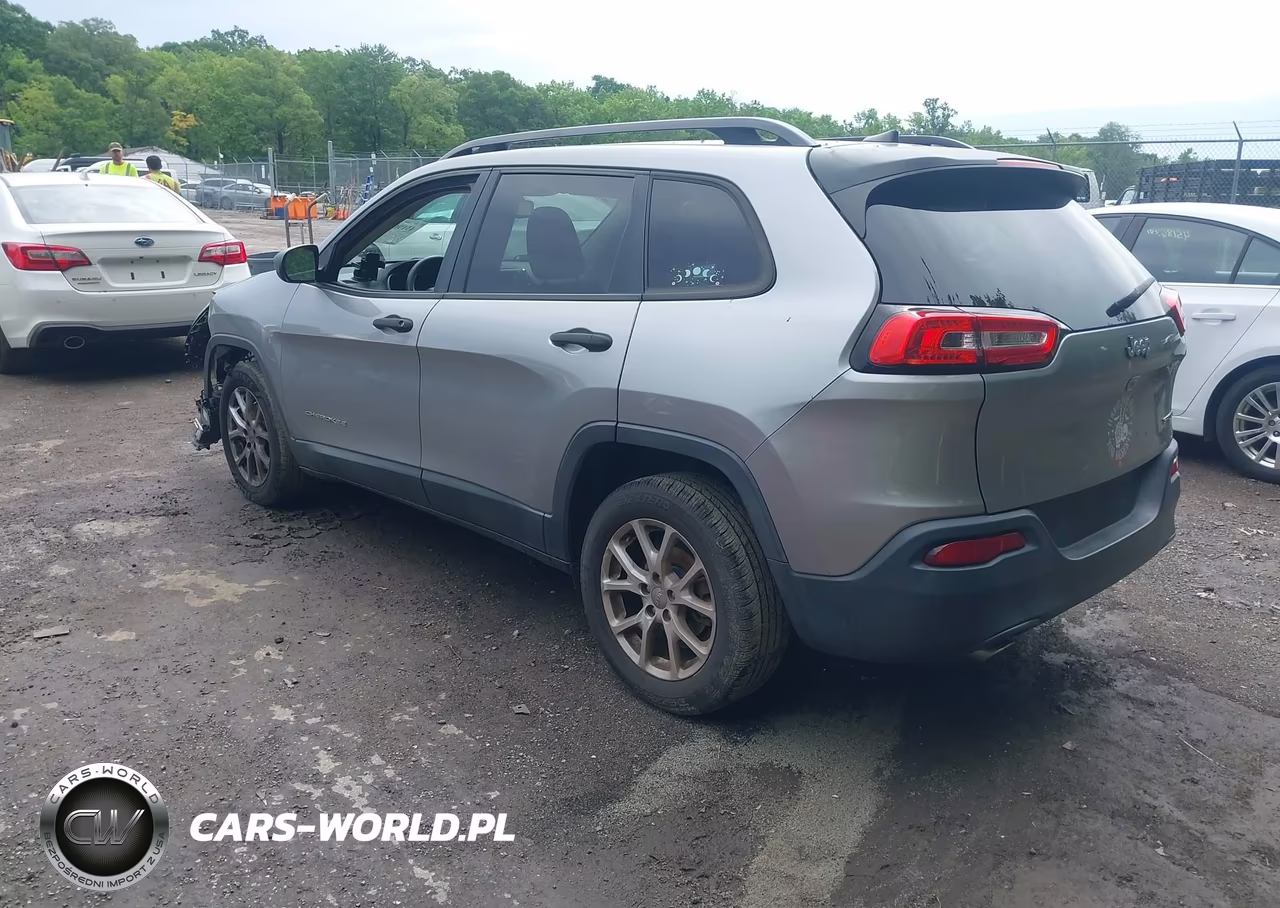 2017 Jeep Cherokee Sport Fwd VIN:1C4PJLAB0HW540969 - 3