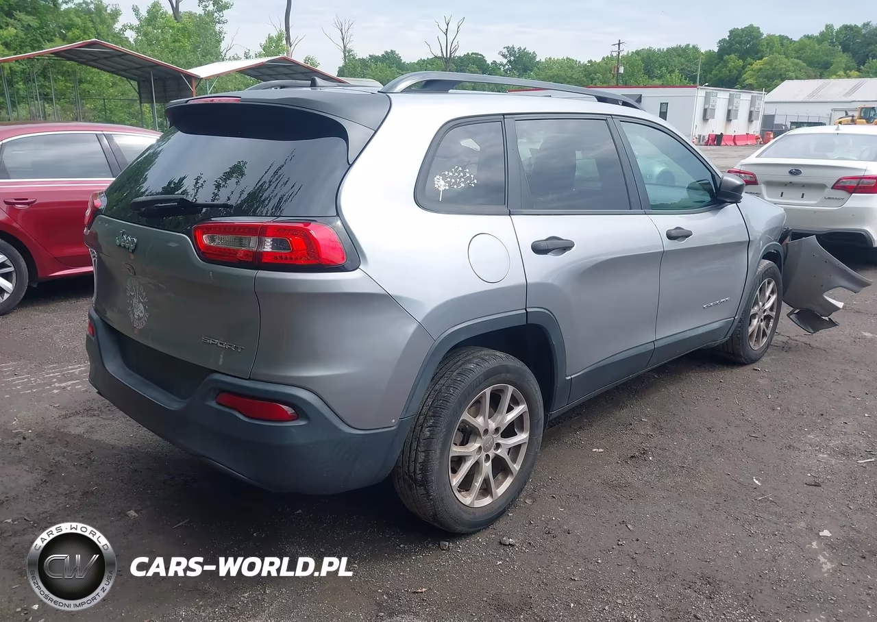 2017 Jeep Cherokee Sport Fwd VIN:1C4PJLAB0HW540969 - 4