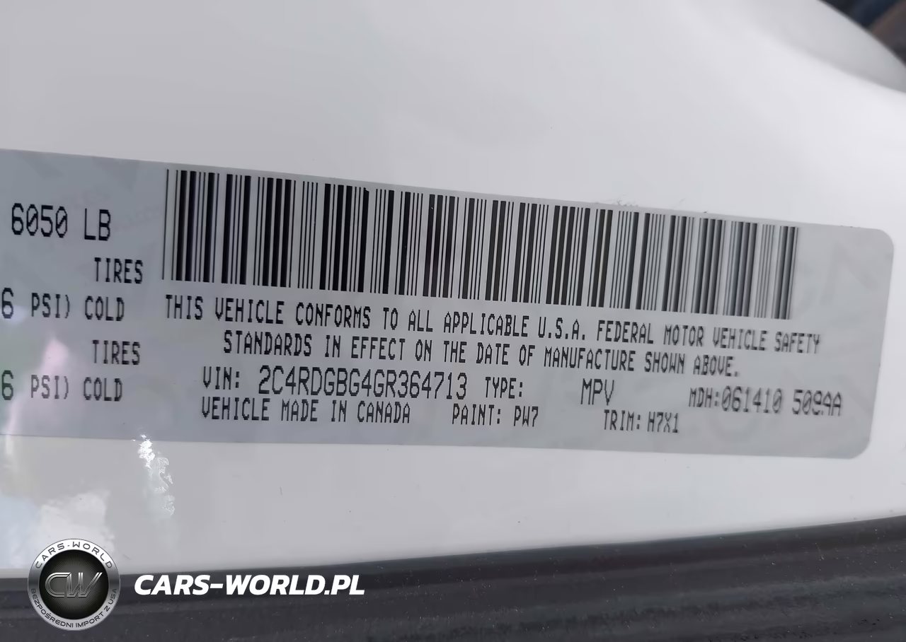 2016 Dodge Grand Caravan American Value Pkg VIN:2C4RDGBG4GR364713 - 9