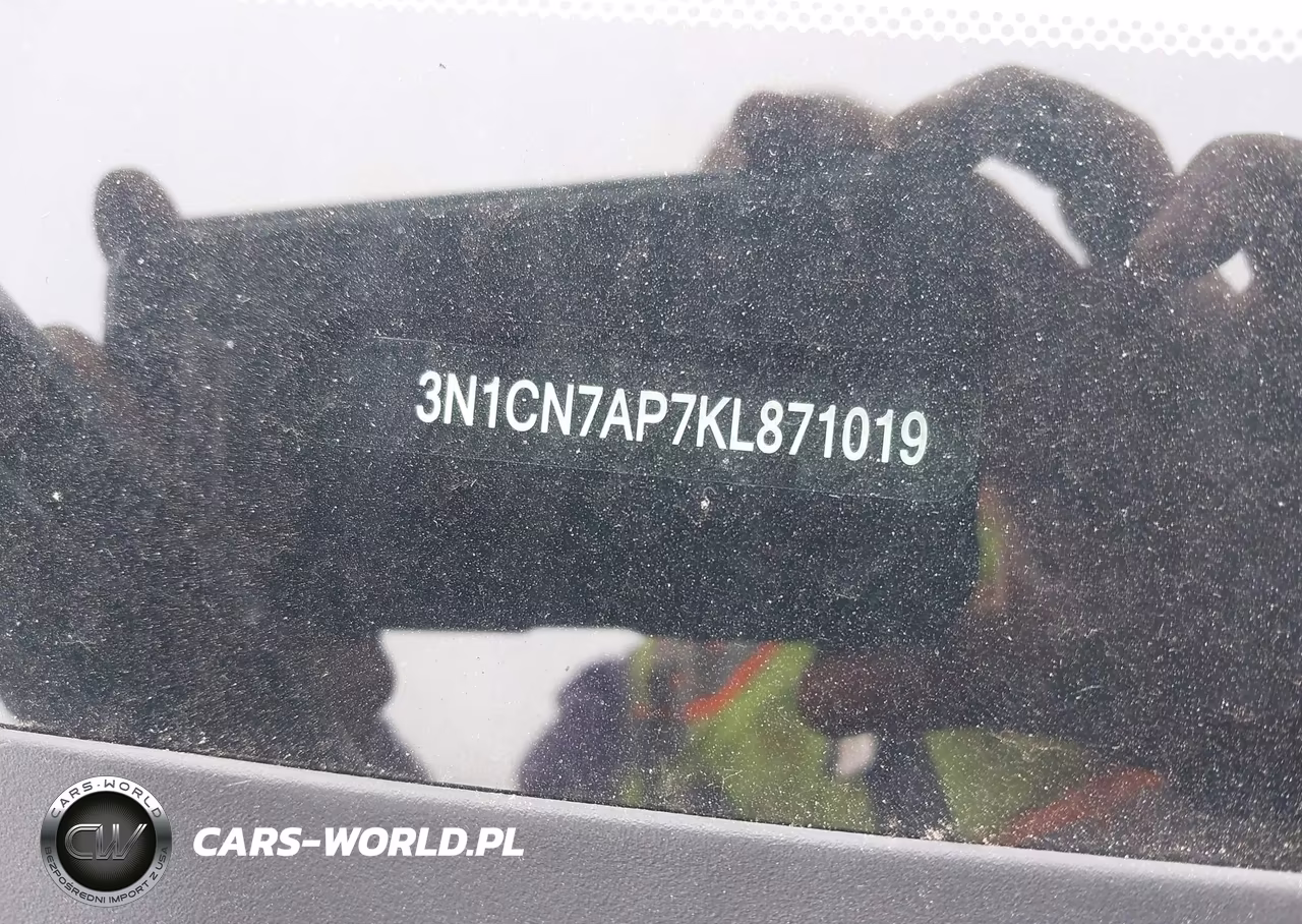 2019 Nissan Versa 1.6 S+ VIN:3N1CN7AP7KL871019 - 9