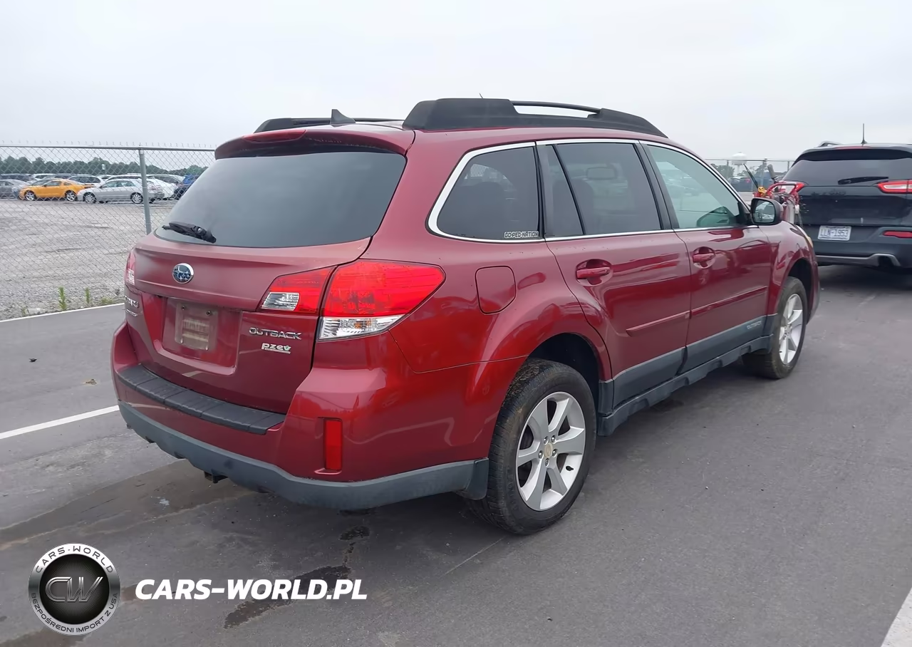 2014 Subaru Outback 2.5I Premium VIN:4S4BRBDC8E3201449 - 4