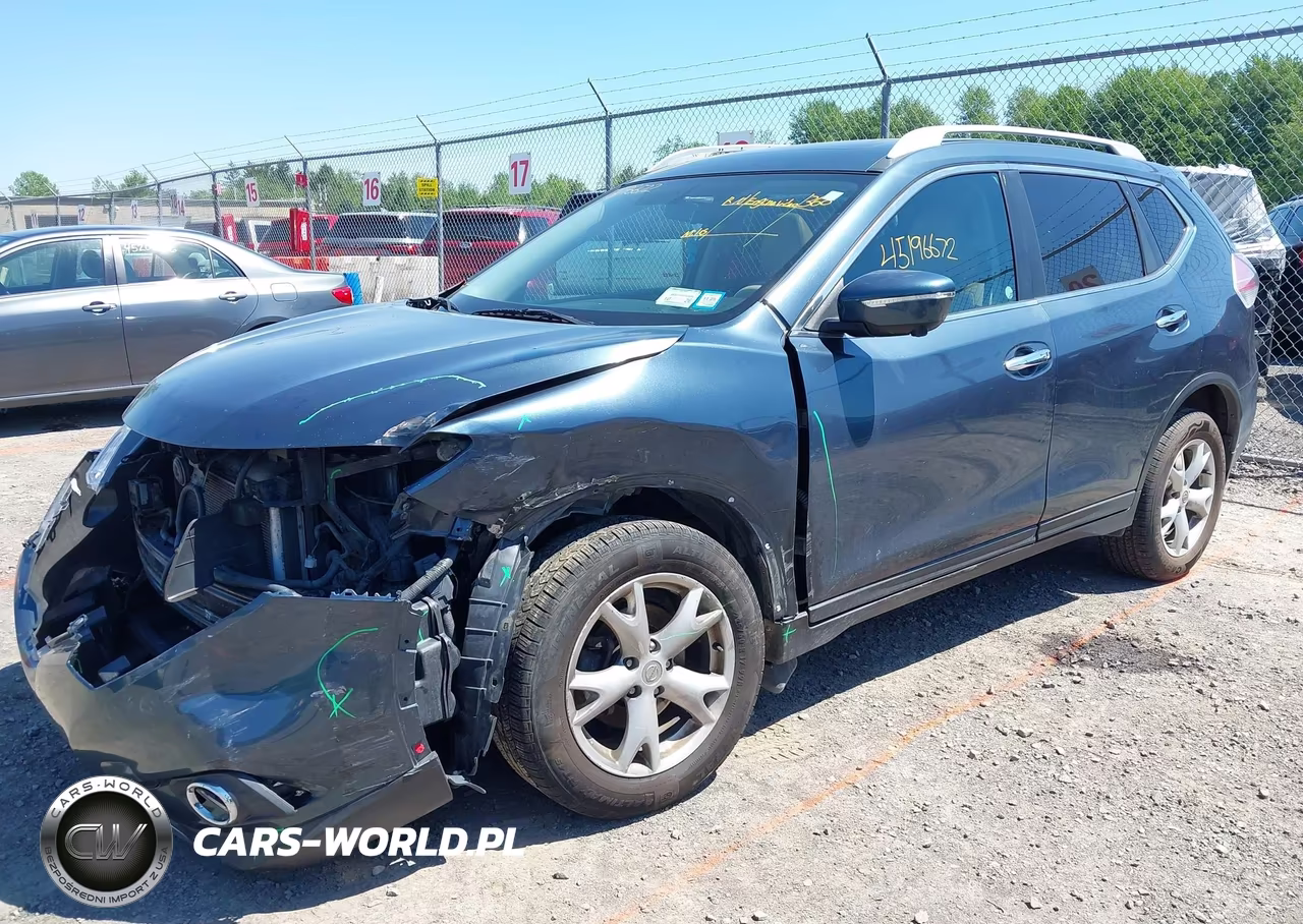2014 Nissan Rogue Sl VIN:5N1AT2MV6EC815799 - 2