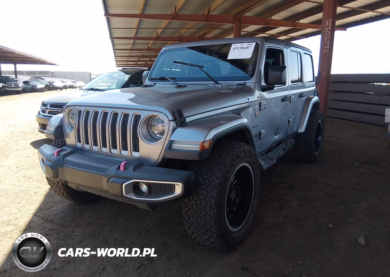2020 Jeep Wrangler Unlimited Sahara 4X4 VIN:1C4HJXEN6LW153545 - 2