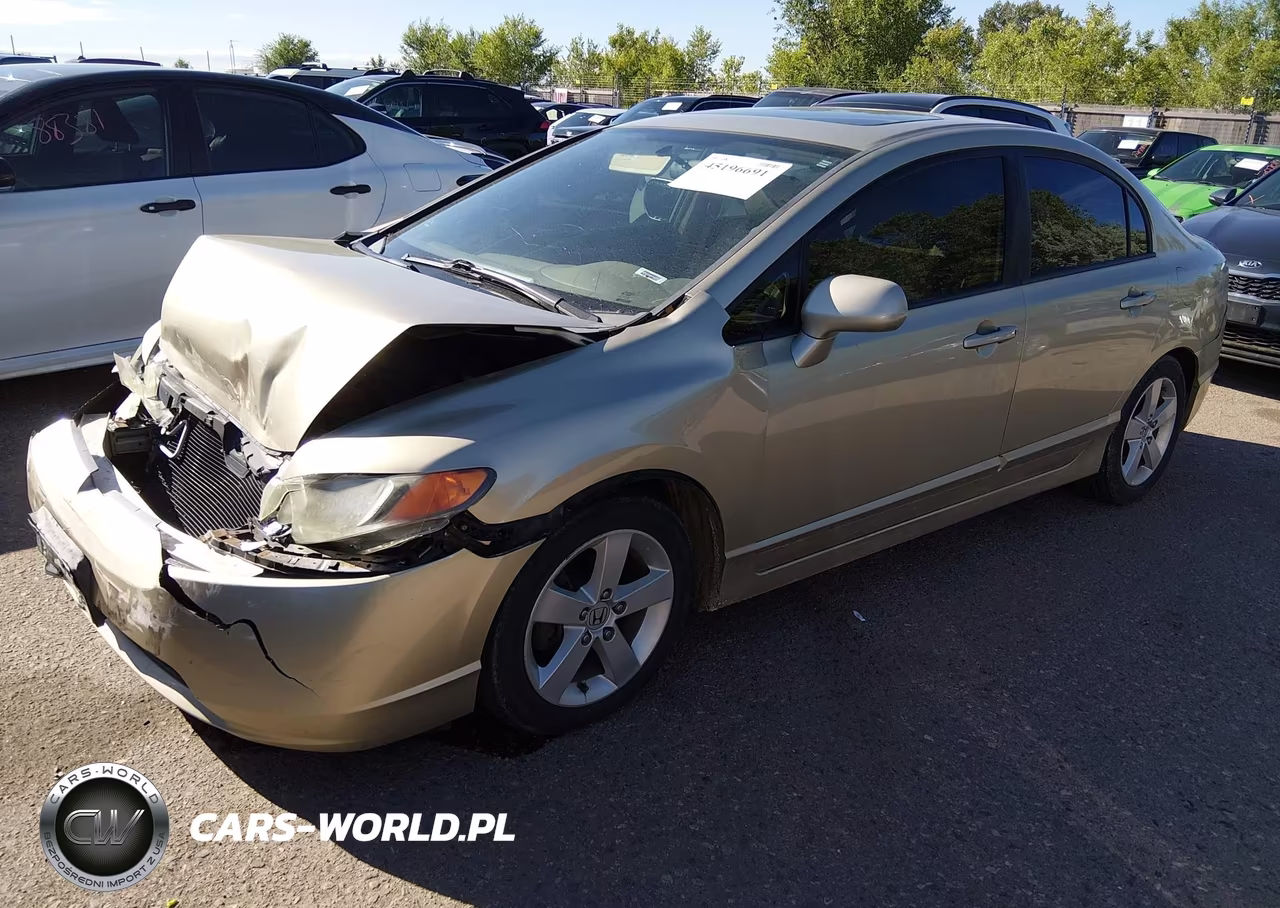 2007 Honda Civic Ex VIN:1HGFA16867L070140 - 2