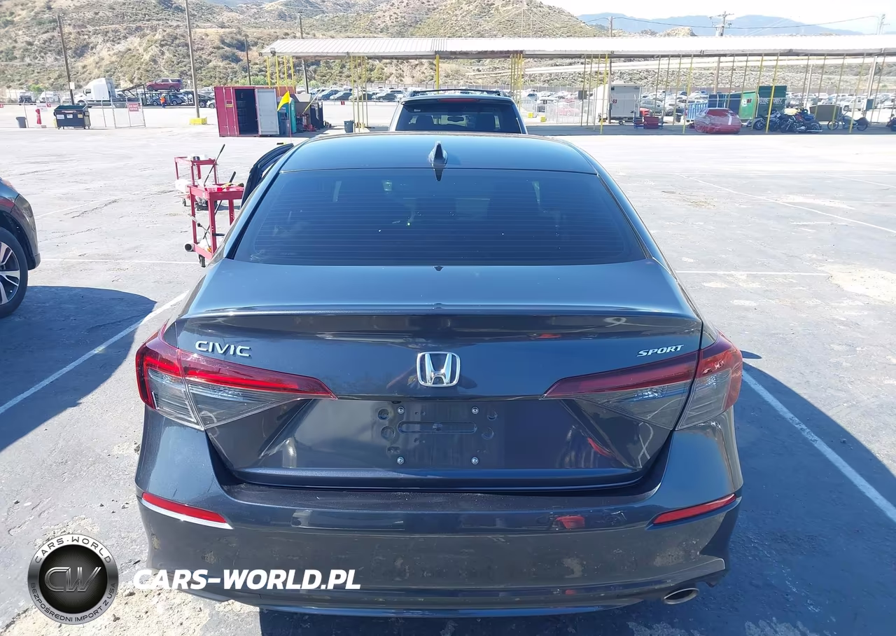 2025 Honda Civic Sport VIN:2HGFE2F56SH596953 - 17