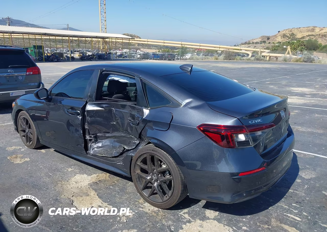 2025 Honda Civic Sport VIN:2HGFE2F56SH596953 - 3