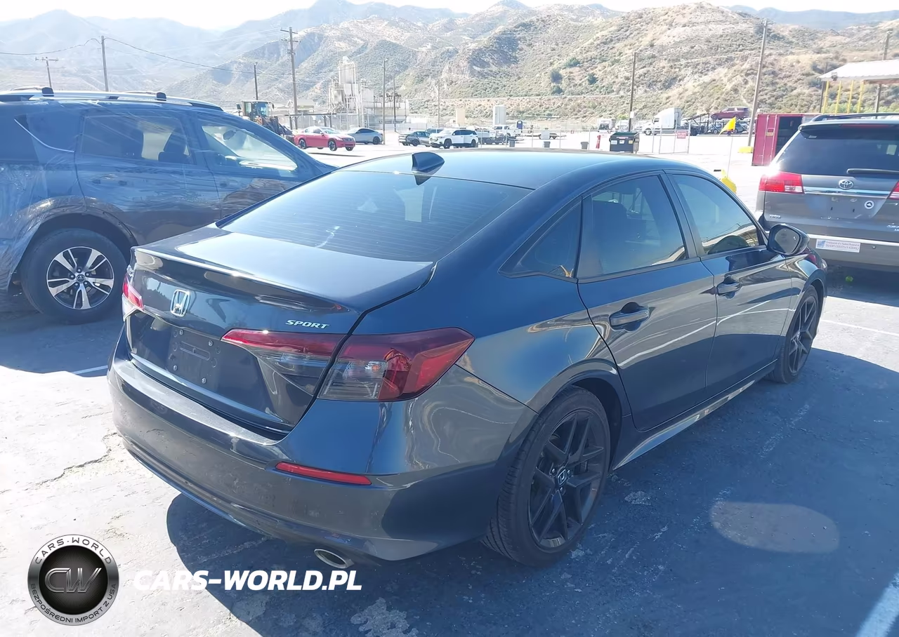 2025 Honda Civic Sport VIN:2HGFE2F56SH596953 - 4