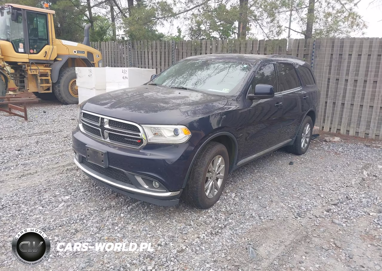 2017 Dodge Durango Sxt Awd VIN:1C4RDJAG8HC883692 - 2