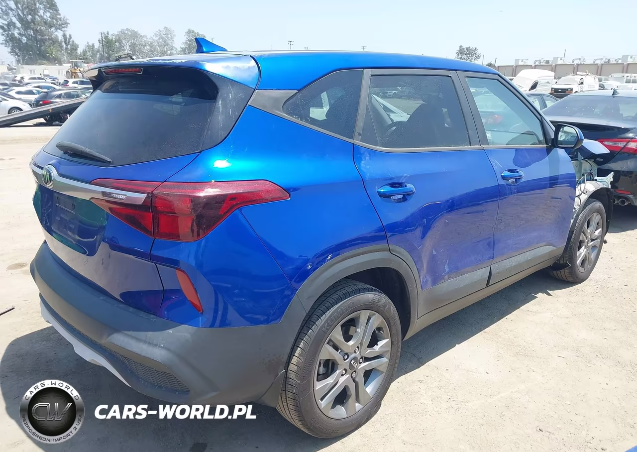 2021 Kia Seltos Lx VIN:KNDEPCAA3M7162700 - 4