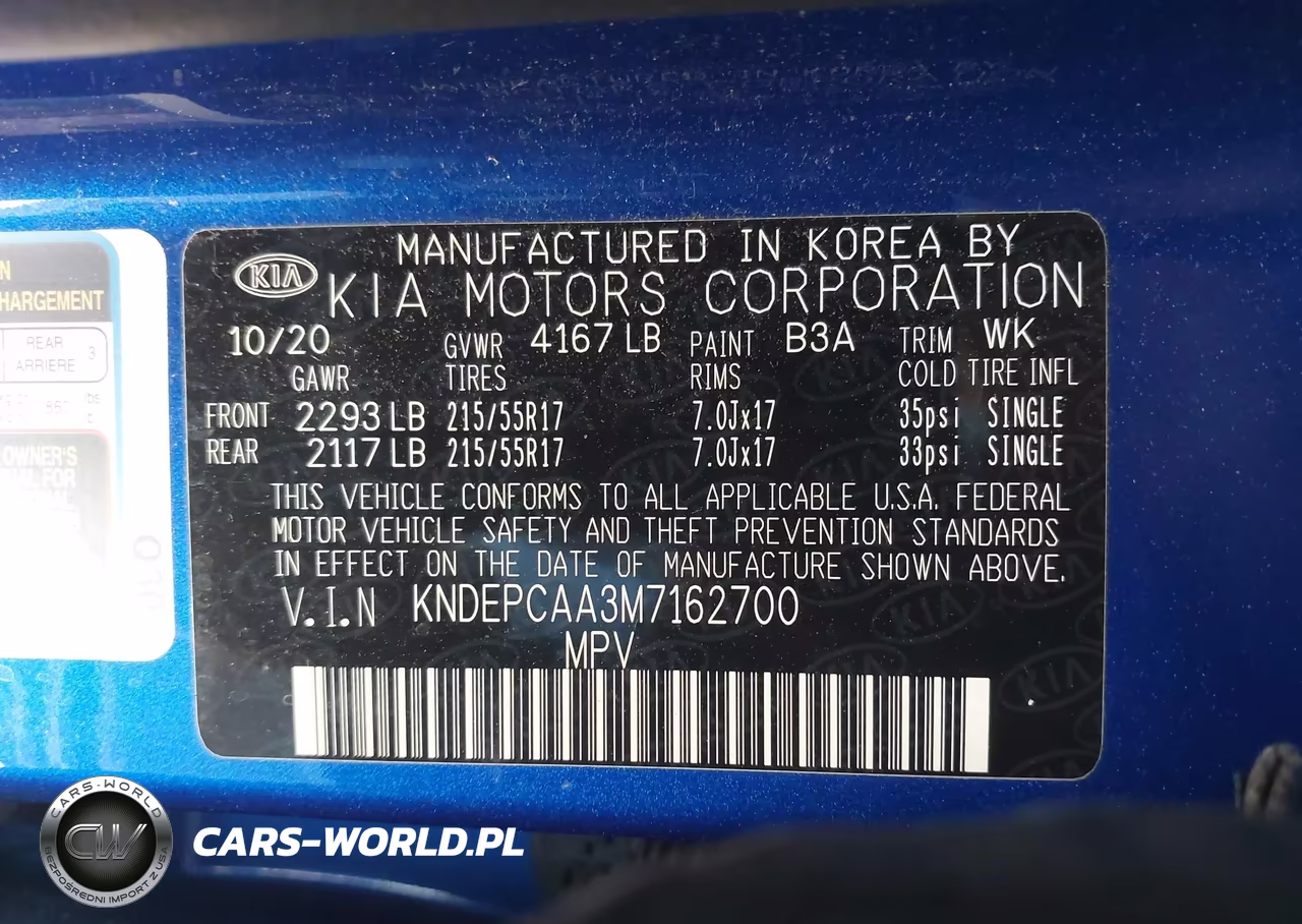 2021 Kia Seltos Lx VIN:KNDEPCAA3M7162700 - 9