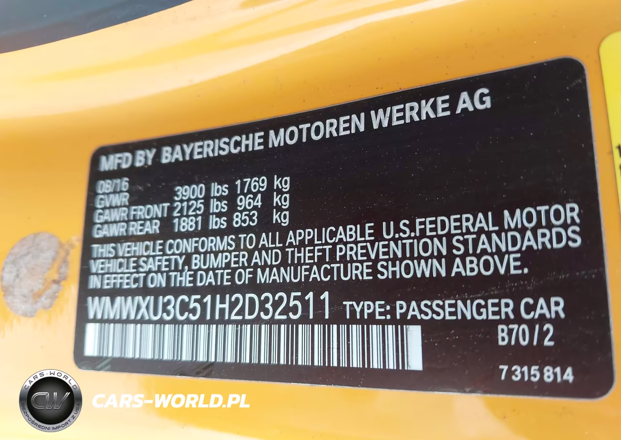 2017 Mini Hardtop Cooper S VIN:WMWXU3C51H2D32511 - 9