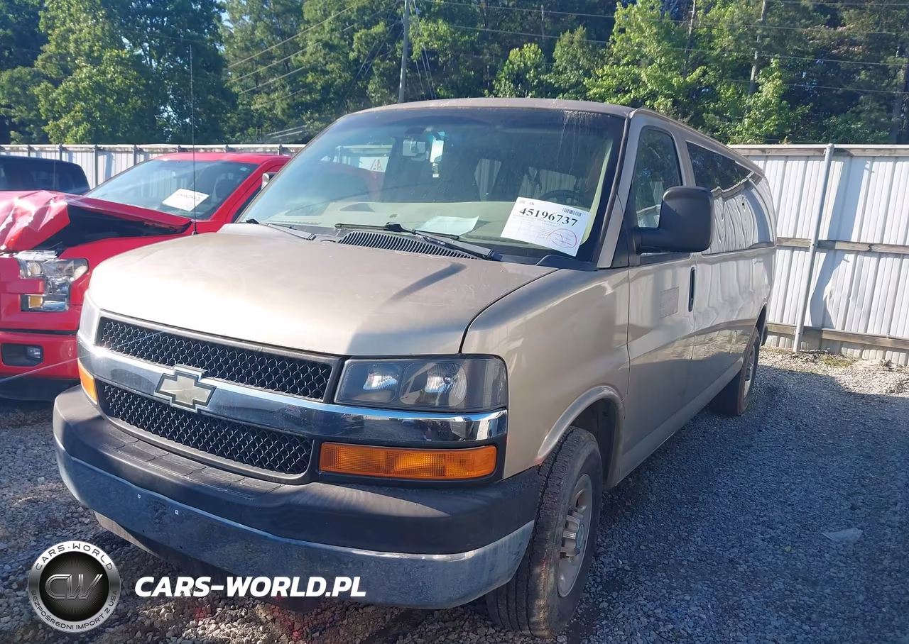 2010 Chevrolet Express 3500 Lt VIN:1GA2G1DGXA1170663 - 2