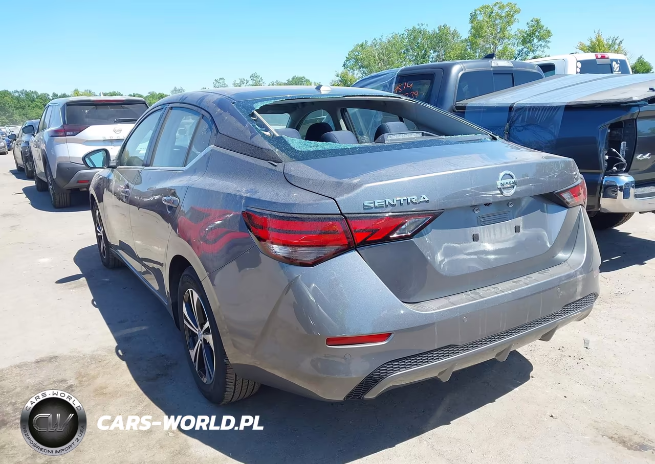 2022 Nissan Sentra Sv Xtronic Cvt VIN:3N1AB8CV3NY320465 - 3