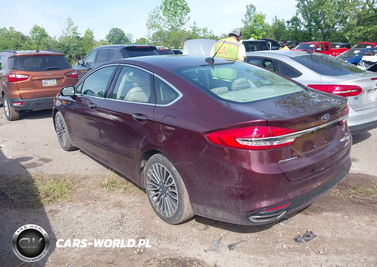 2017 Ford Fusion Se VIN:3FA6P0H98HR282611 - 3