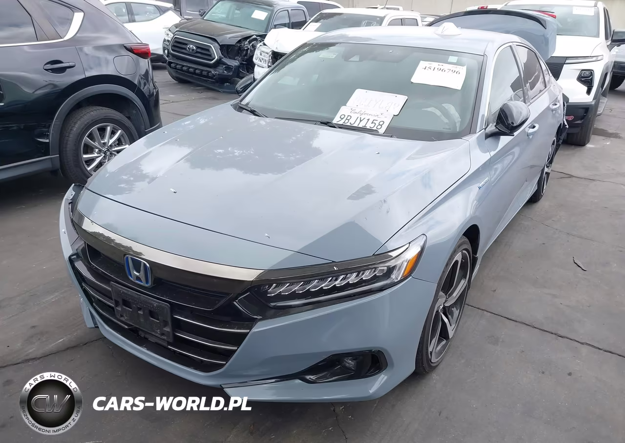 2022 Honda Accord Hybrid Sport VIN:1HGCV3F20NA020101 - 2