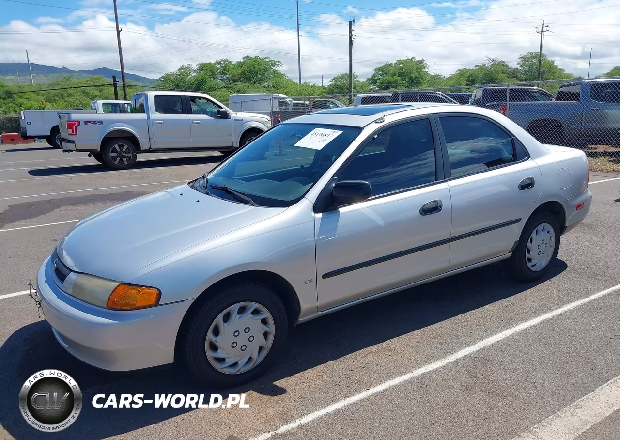 1998 Mazda Protege Dx-Lx VIN:JM1BC1416W0208370 - 2