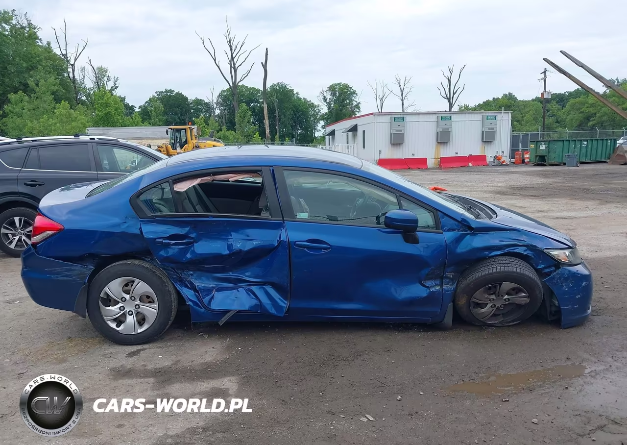 2014 Honda Civic Lx VIN:19XFB2F5XEE270371 - 13