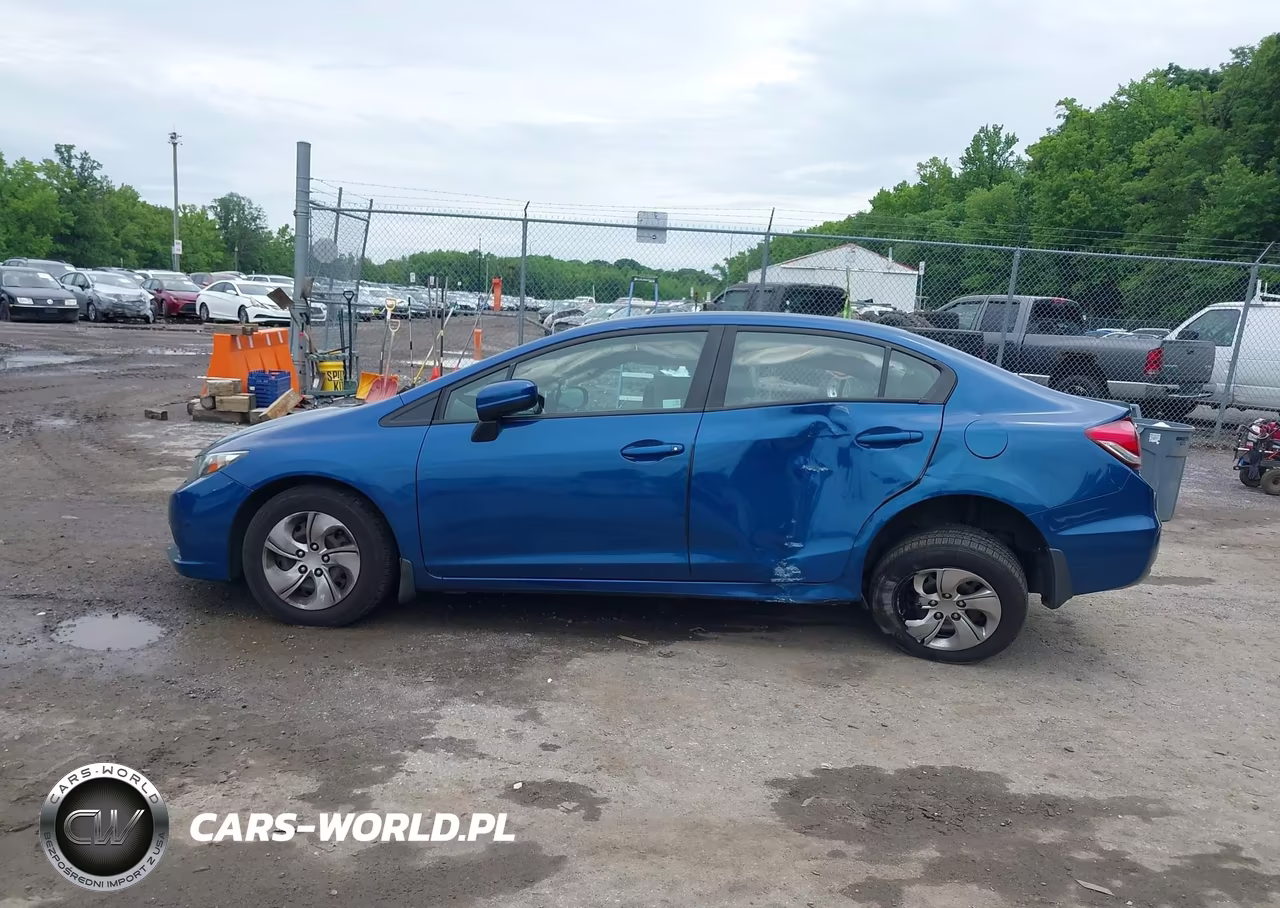 2014 Honda Civic Lx VIN:19XFB2F5XEE270371 - 14