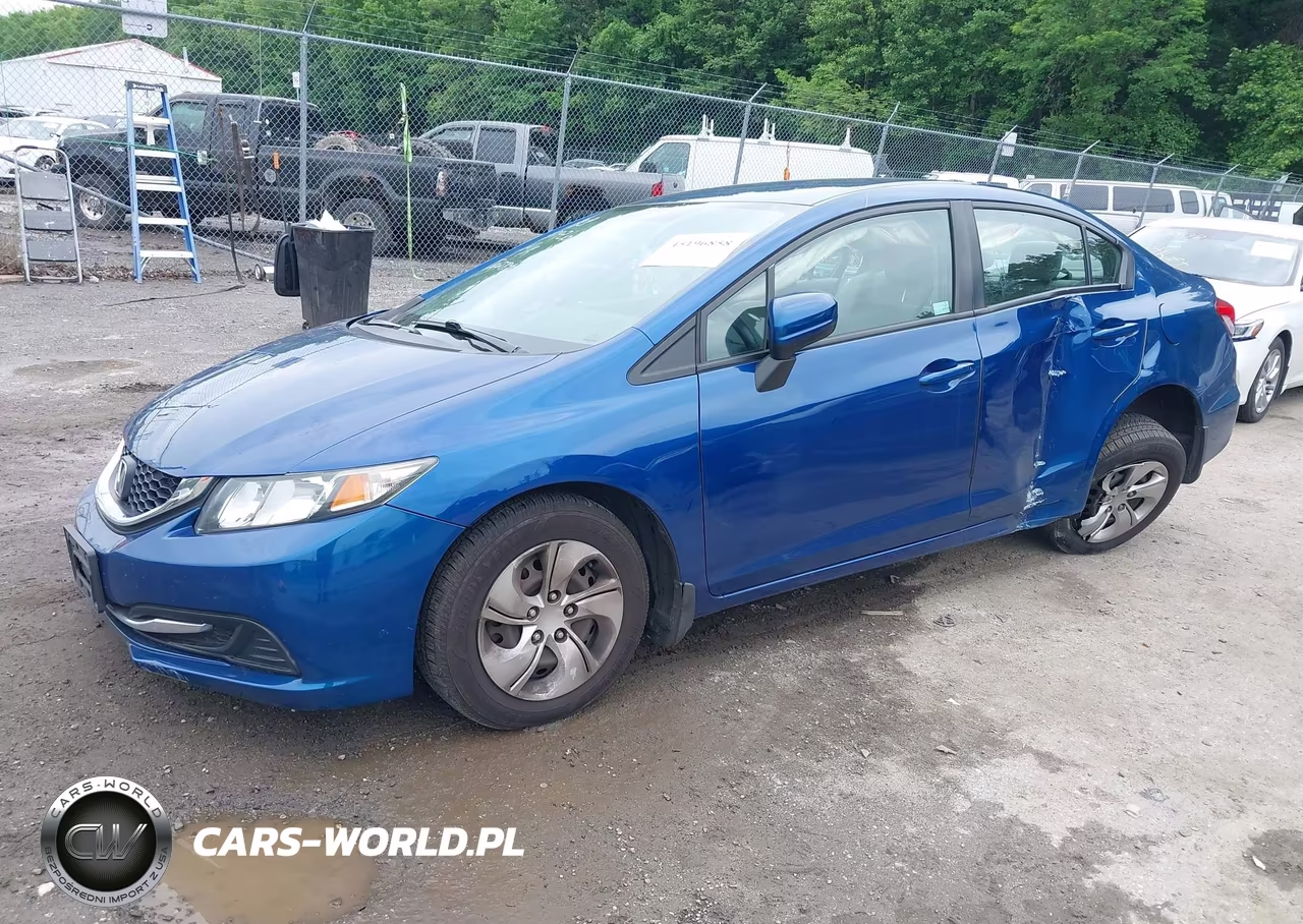 2014 Honda Civic Lx VIN:19XFB2F5XEE270371 - 2