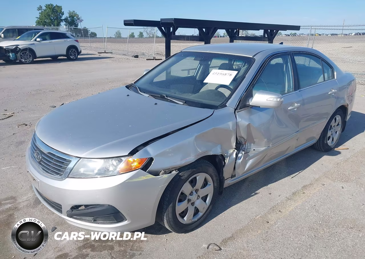 2009 Kia Optima Lx VIN:KNAGE228095351048 - 2