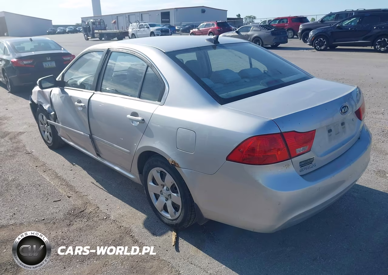 2009 Kia Optima Lx VIN:KNAGE228095351048 - 3