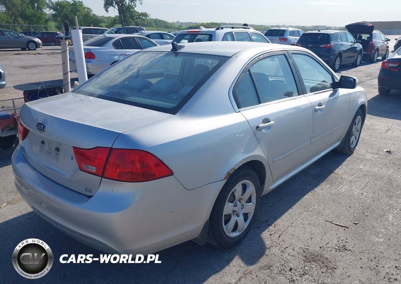 2009 Kia Optima Lx VIN:KNAGE228095351048 - 4