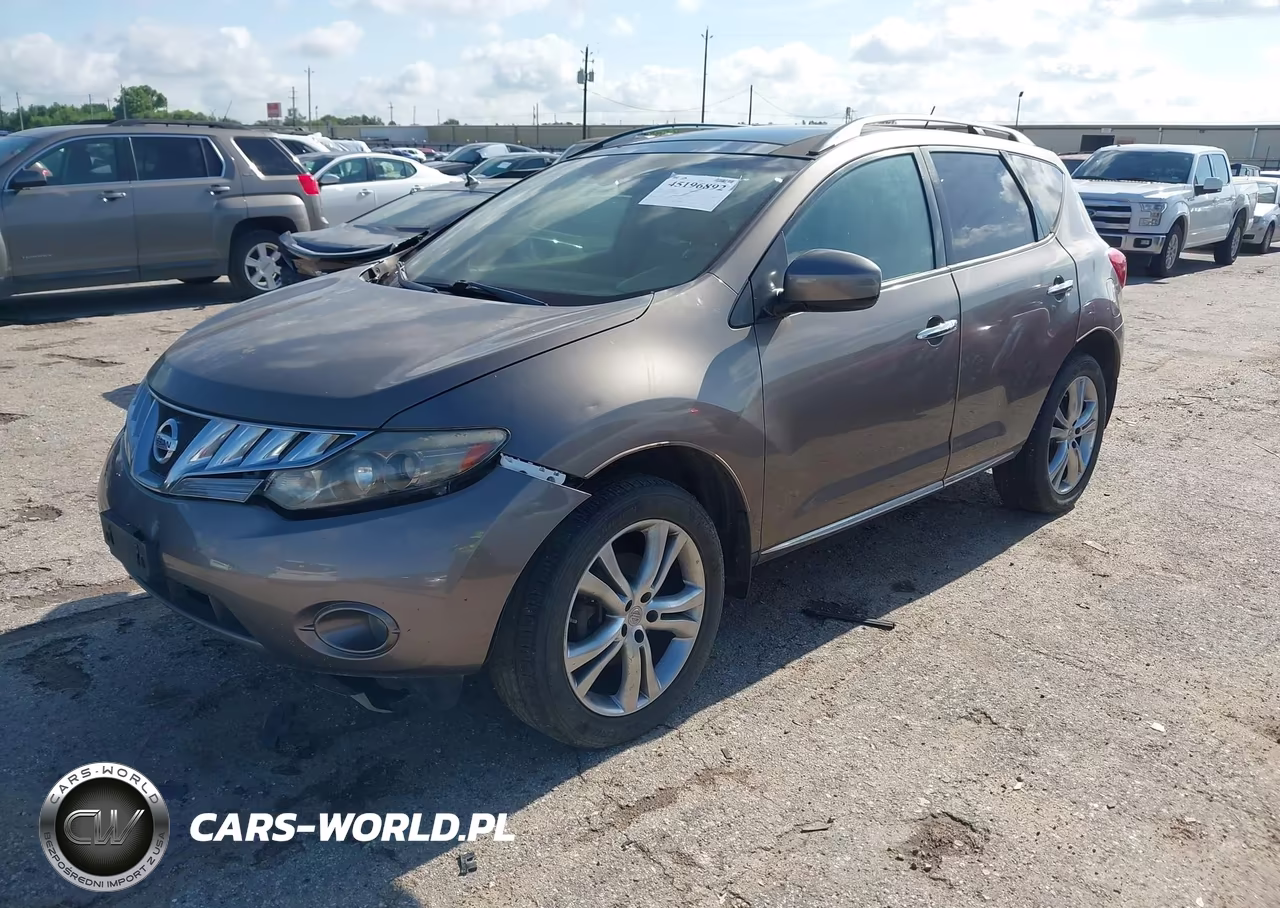 2010 Nissan Murano Le VIN:JN8AZ1MW0AW129258 - 2