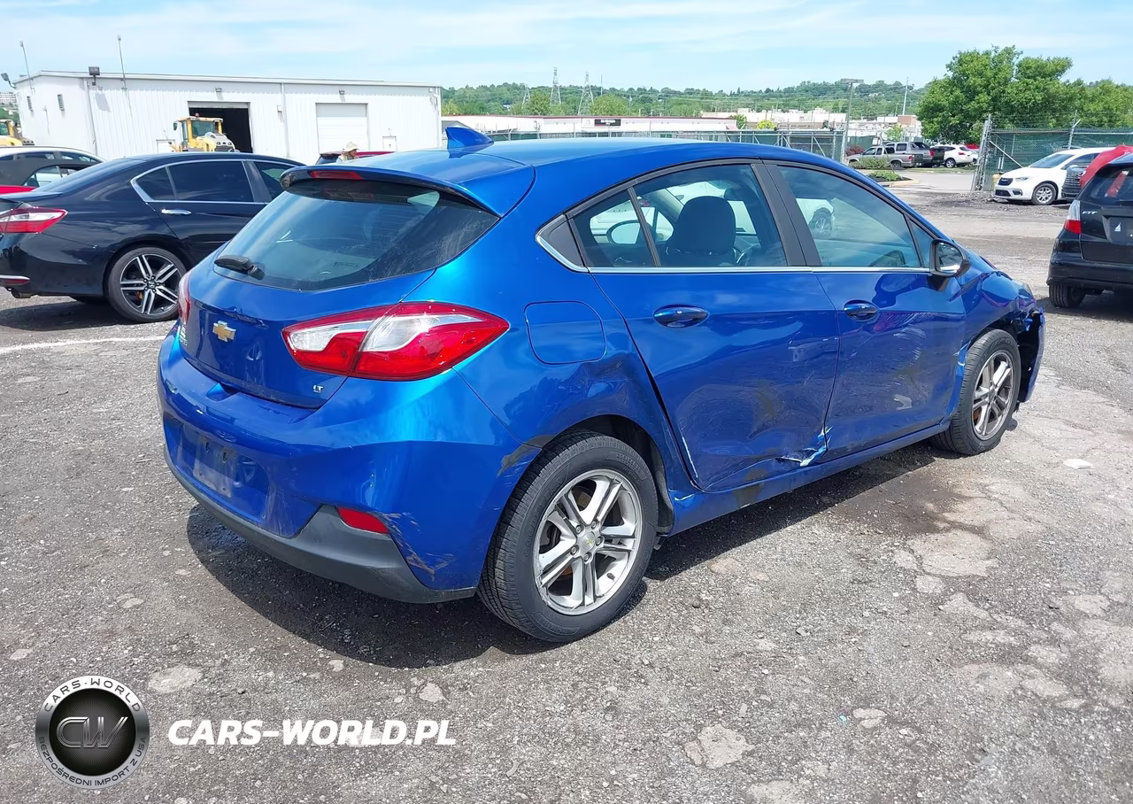 2017 Chevrolet Cruze Lt Auto VIN:3G1BE6SM0HS590145 - 4