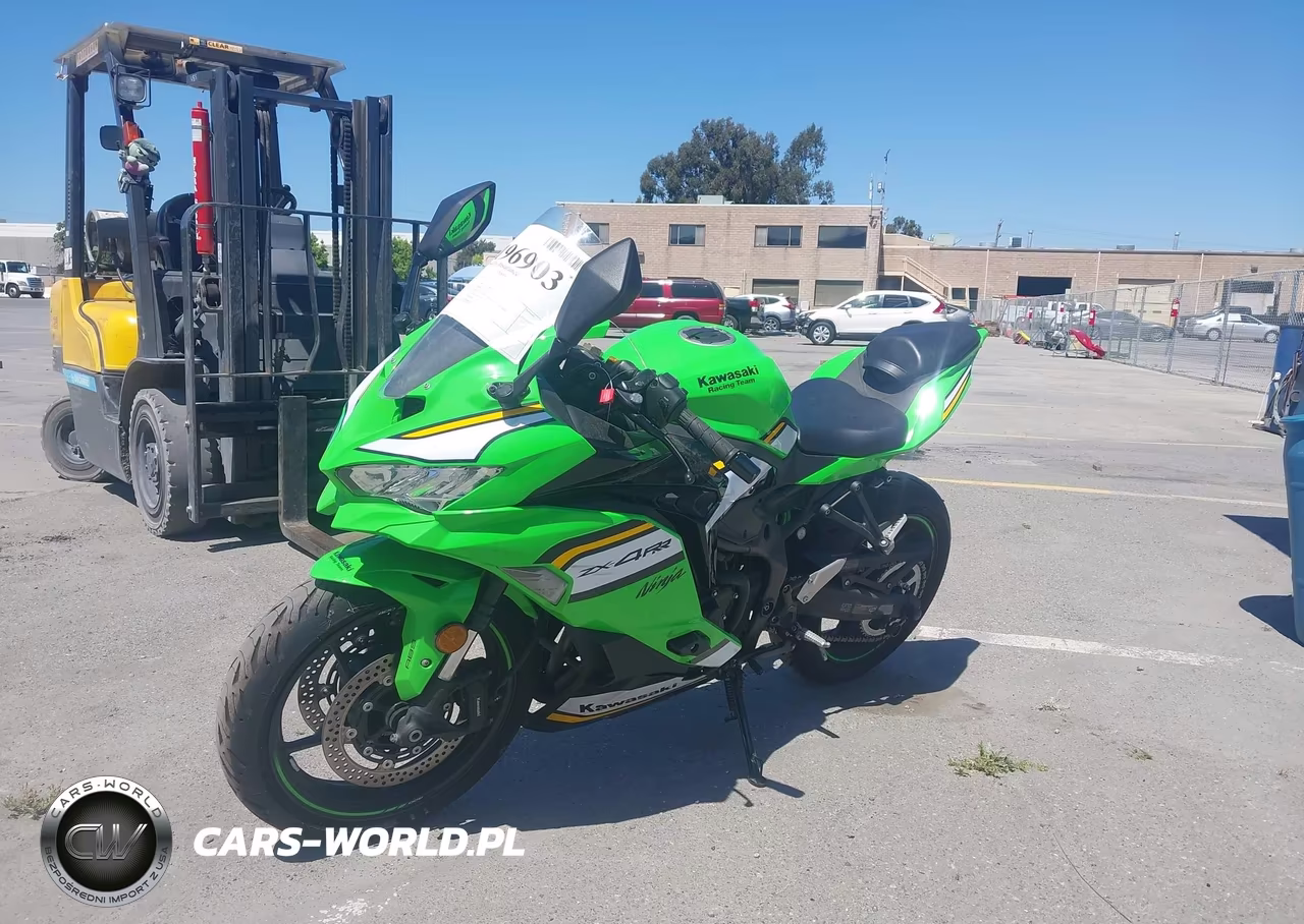 2025 Kawasaki Zx400 S VIN:ML5ZXCS14SDA33845 - 2