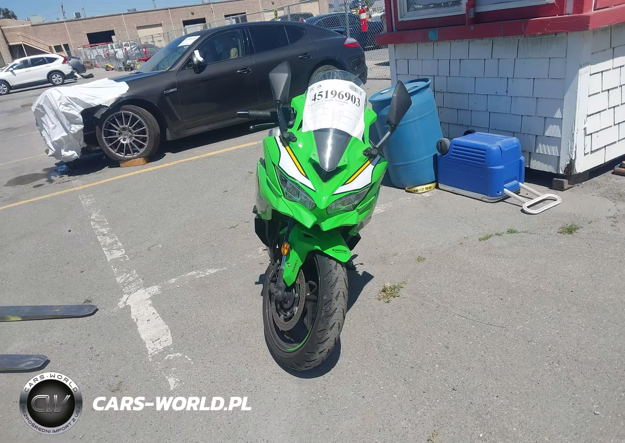 2025 Kawasaki Zx400 S VIN:ML5ZXCS14SDA33845 - 5