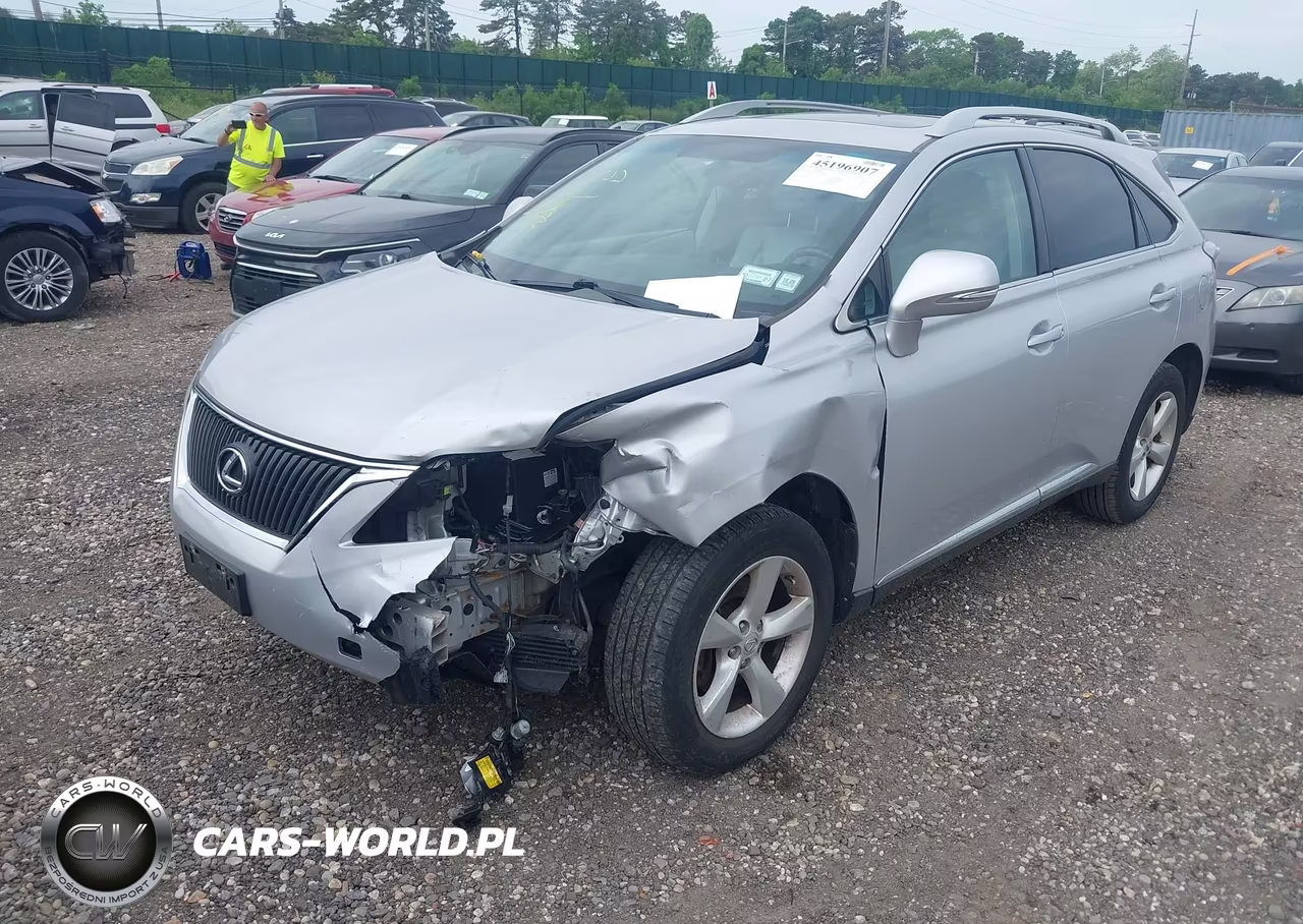 2010 Lexus Rx 350 VIN:2T2BK1BA0AC044176 - 2