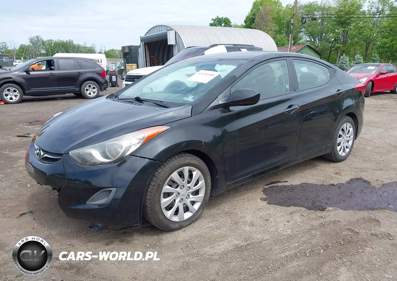 2013 Hyundai Elantra Gls VIN:5NPDH4AE0DH205676 - 2