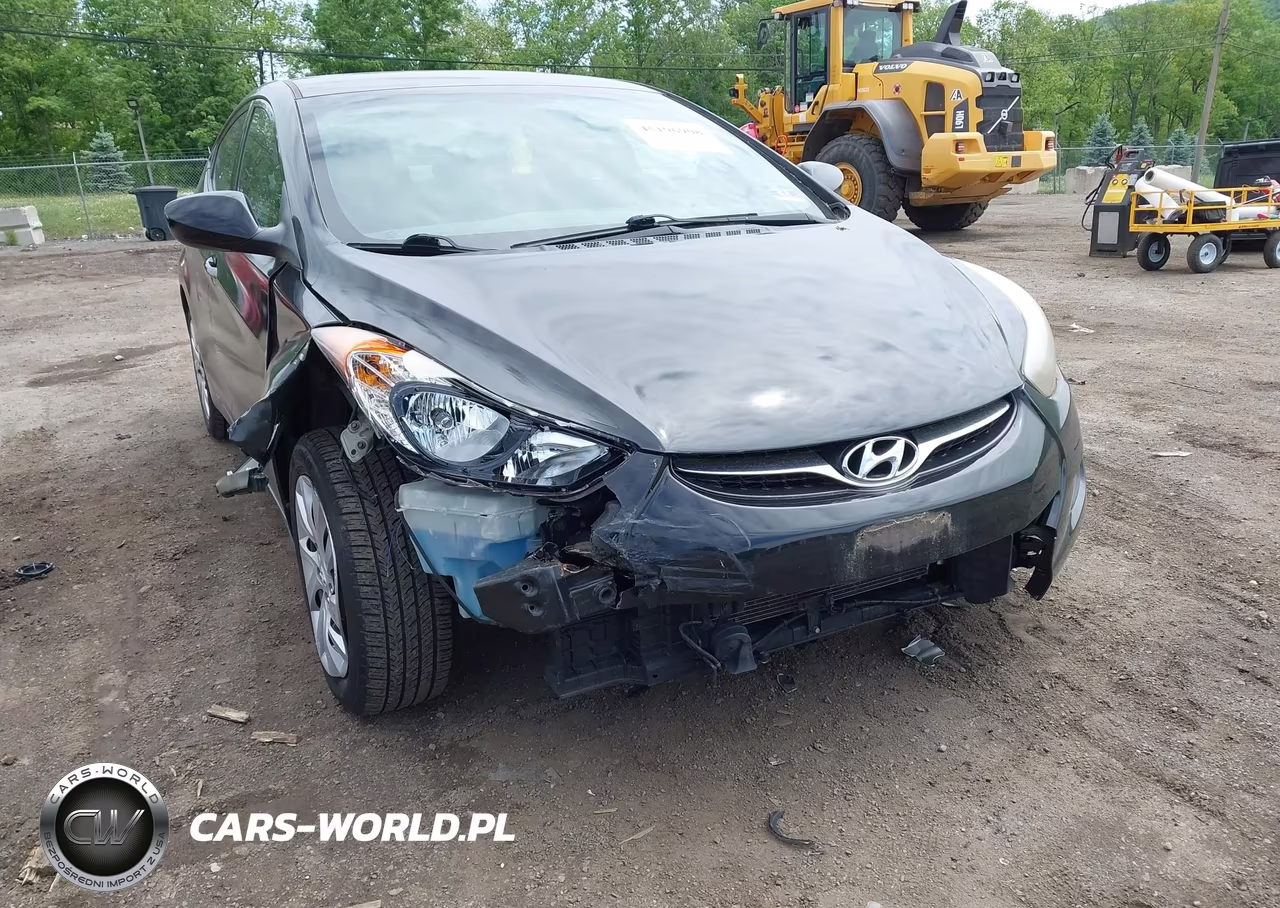 2013 Hyundai Elantra Gls VIN:5NPDH4AE0DH205676 - 6