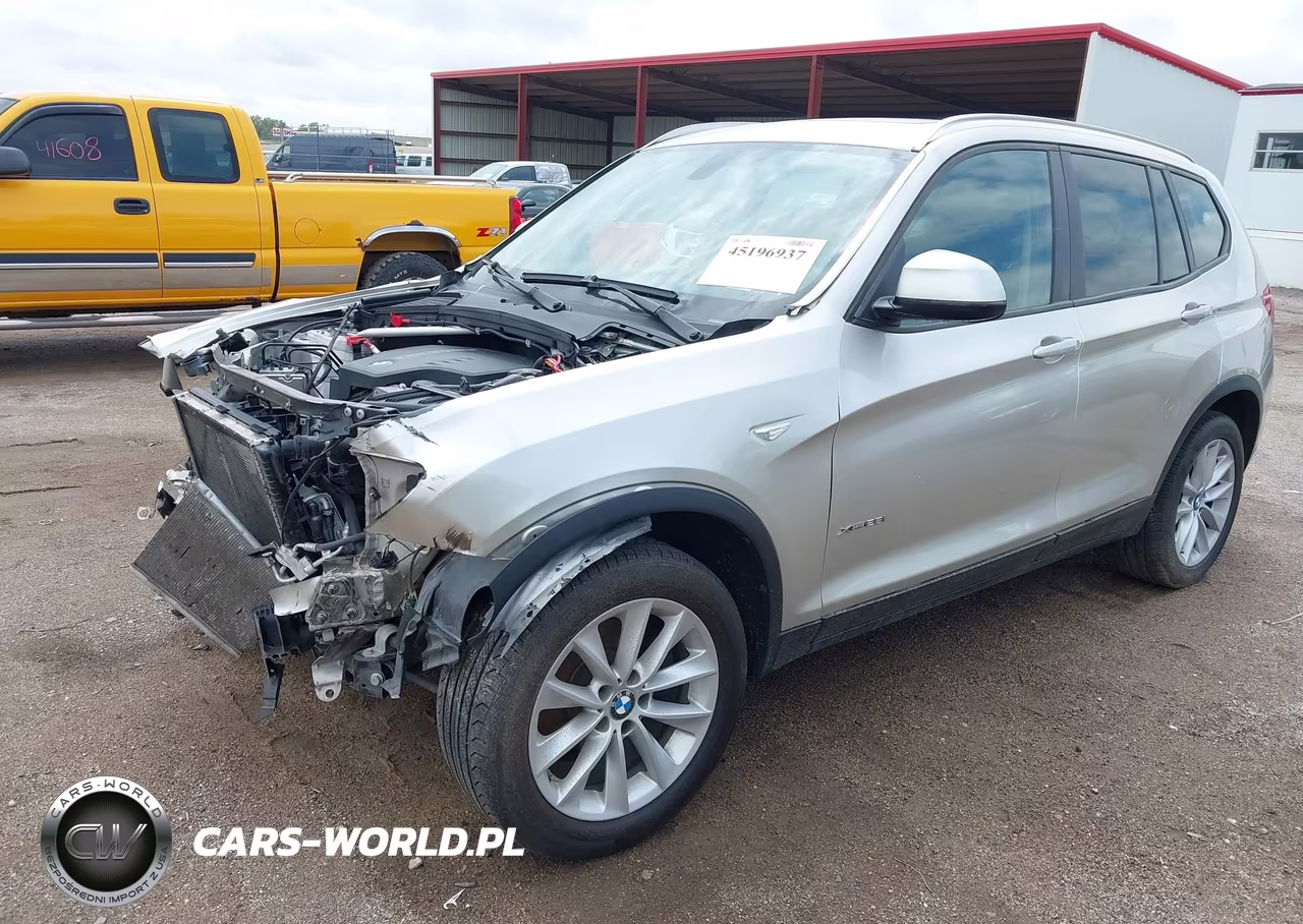 2017 BMW X3 xDrive28I VIN:5UXWX9C37H0T22807 - 2