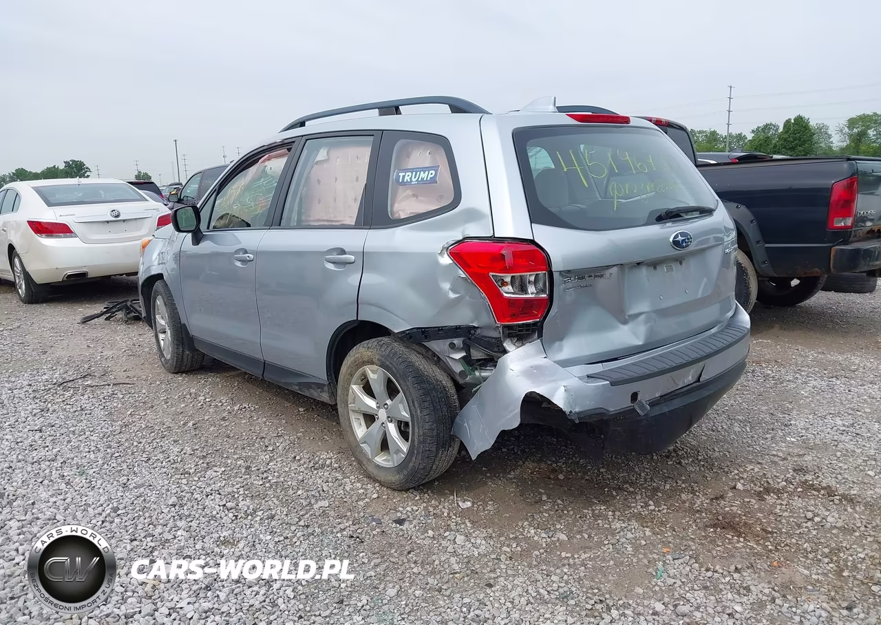 2016 Subaru Forester 2.5I VIN:JF2SJABC1GH480033 - 3