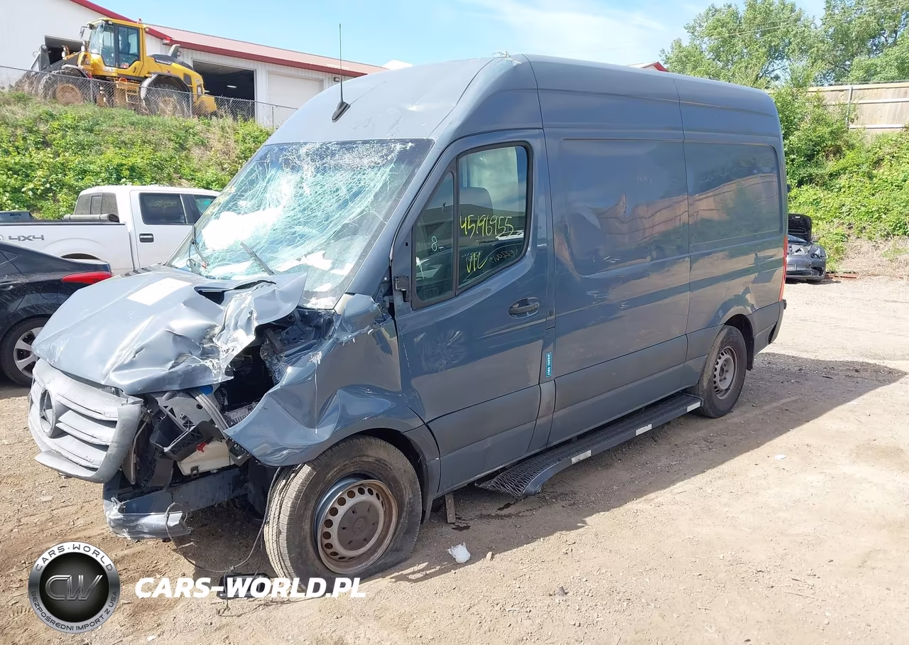 2019 Mercedes-Benz Sprinter 2500 High Roof V6 VIN:WD4PF0CD2KP102606 - 2