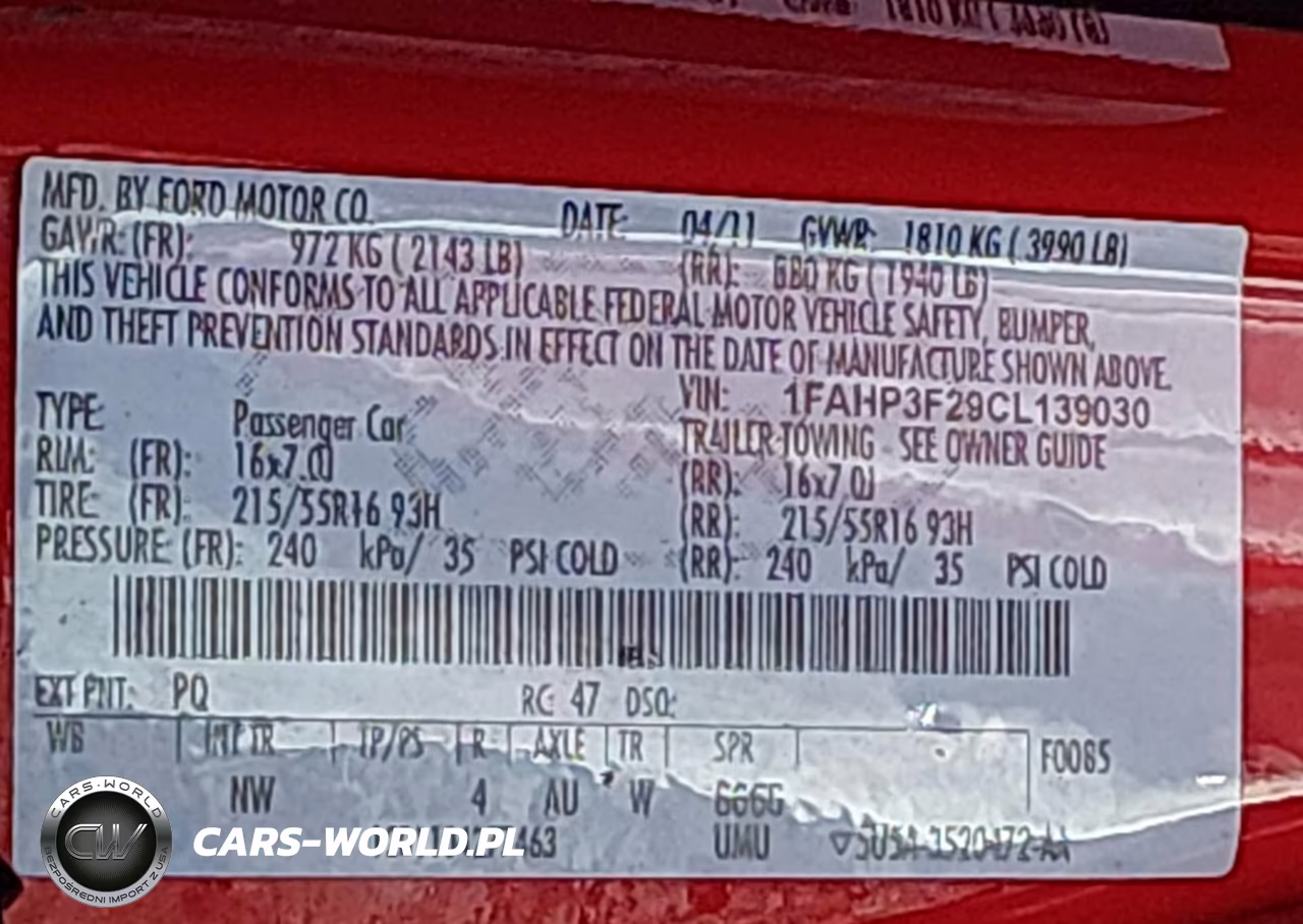 2012 Ford Focus Se VIN:1FAHP3F29CL139030 - 9